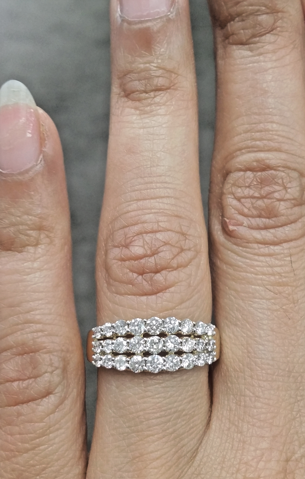 Pre-owned Handmade Deal 1.05ctw Natural Round Diamond Ladies Engagement Wedding Band Ring 14k Gold. In White