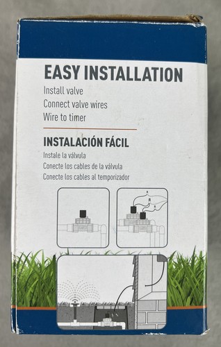 NEW  Orbit 3/4" or 1" Jar Top In-Line Sprinkler Valve Automatic  57465 24 Volt