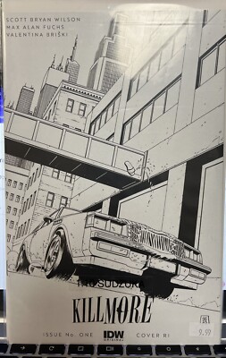 Kill More #1 Cover C 1:10 Incentive Sudzuka B&W