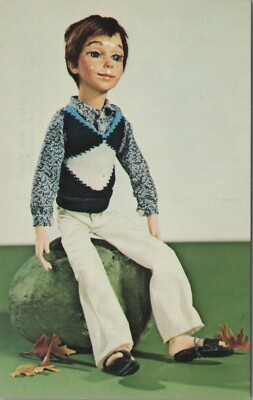 Charles Porcelain Doll Freckles Judy Congdon NIADA Artist Postcard - Unposted