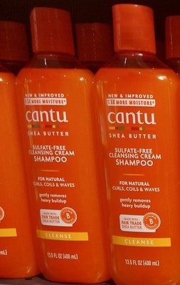 Cantu Shea Butter Cleasing Cream Shampoo Sulfate-Free 400ml