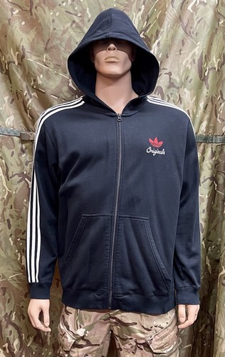 Adidas Originals Hoodie XL Hooded Jacket Old Skool Retro Adidas Originals Hoodie XL Hooded Jacket Old Skool Retro