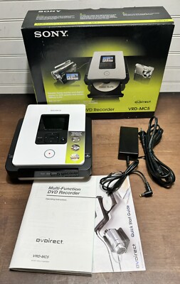 Sony Multi-Function DVD Recorder VRD-MC5 in original box