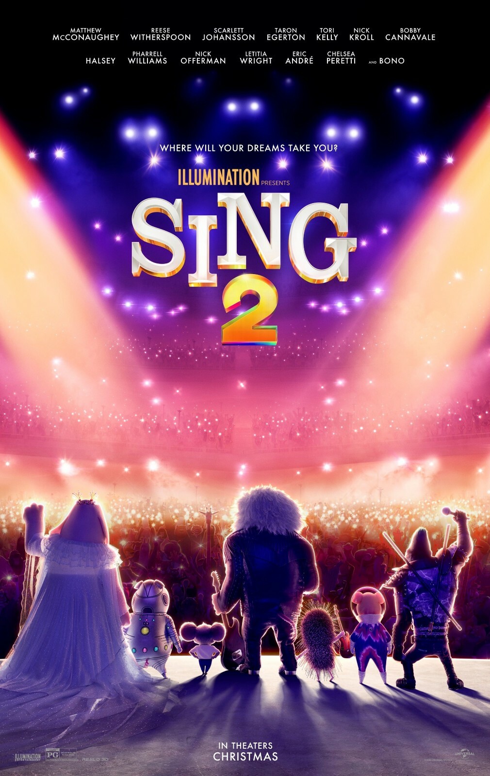 Sing 2 (2021) Japanese movie poster