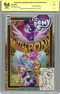 My Little Pony Friendship is Magic FCBD #1 CBCS 9.6 SS Forester 2020