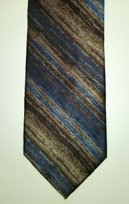 F/X Fusion silk multicolor abstract tie