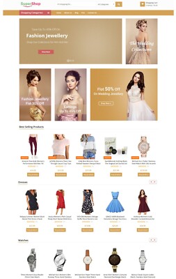 Multi Vendors Amazon, eBay, Ali Affiliate Website eCommerce Website + Free Host