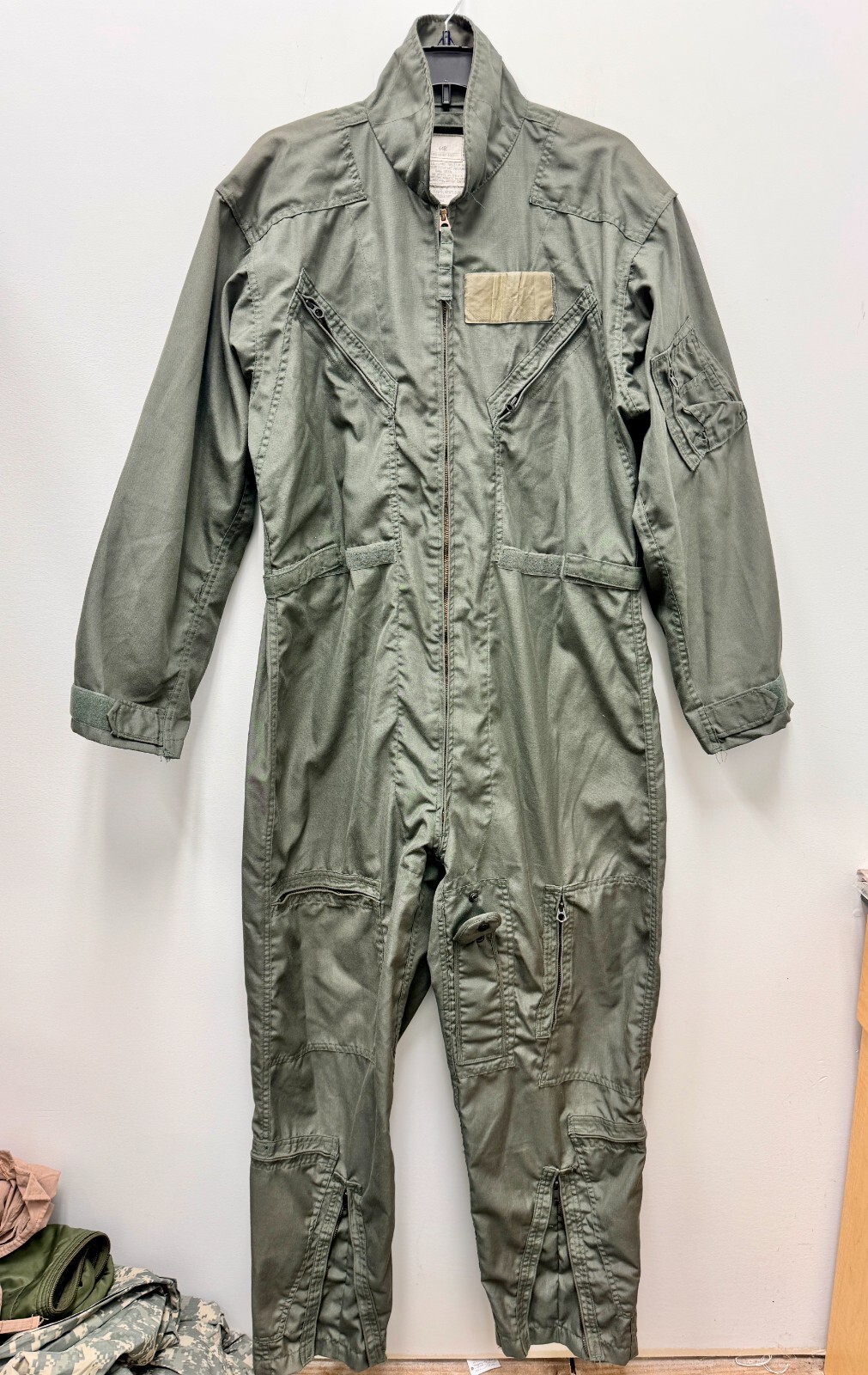 1978 GENUINE US AIR FORCE GREEN NOMEX FIRE RESISTANT FLIGHT