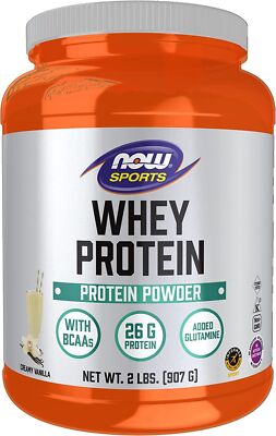 Now Foods Whey Protein-Vanilla 2 фунта в порошке