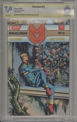 MIRACLEMAN #13 - CBCS 7.0 - SIGNED BY JOHN TOTLEBEN AT LONDON SUPERCON - NOT CGC