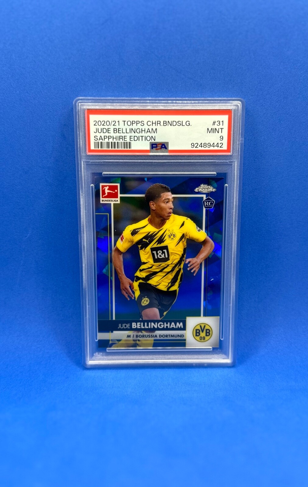 ジュード ベリンガム Topps Chrome Sapphire 2020-21 Topps Chrome Bundesliga Sapphire Edition - Jude