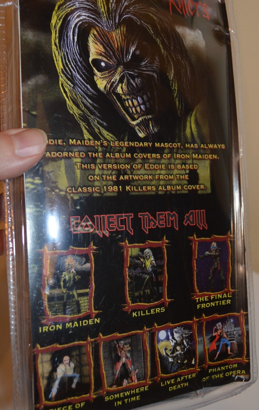 Neca Iron Maiden Eddie Killers action figure NIB MIB heavy metal