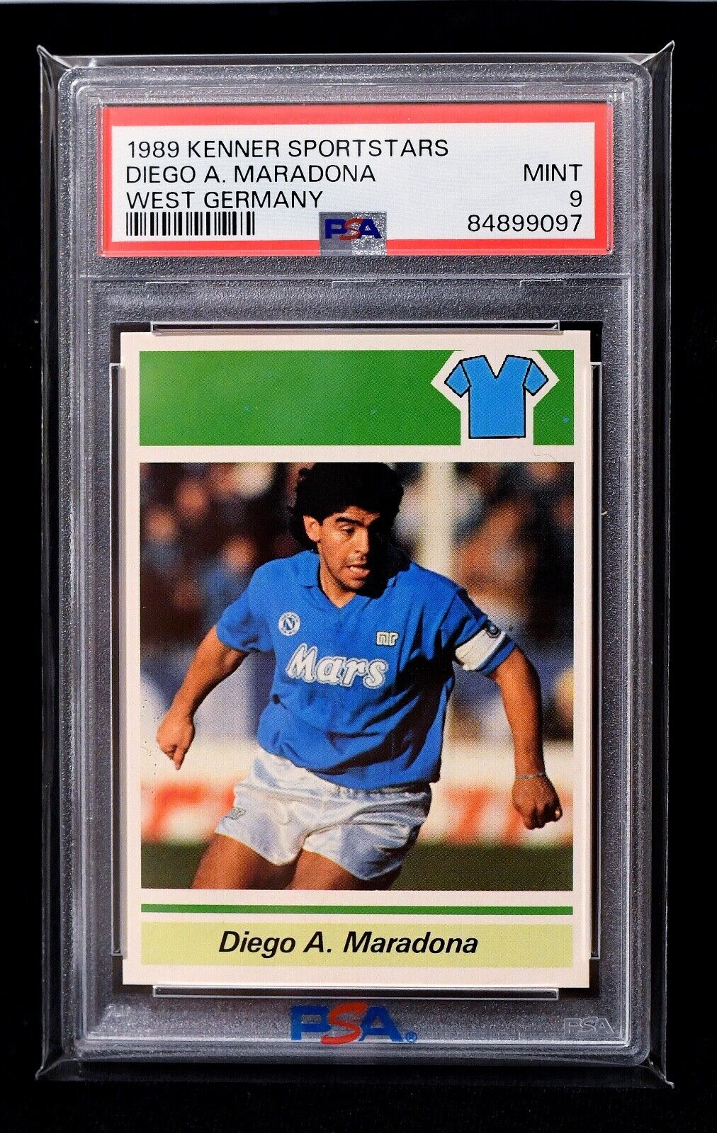 Rare Vintage 1989 Kenner Sport Stars Diego Maradona Soccer