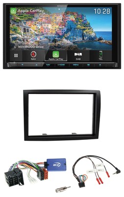 Kenwood Bluetooth Lenkrad 2DIN USB TMC DAB Navigation für Citroen Jumper Peugeot