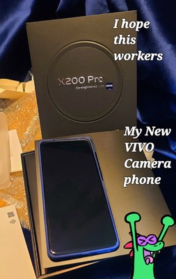 Vivo X200 Pro (Global V2413) 512GB+16GB RAM Factory Unlocked