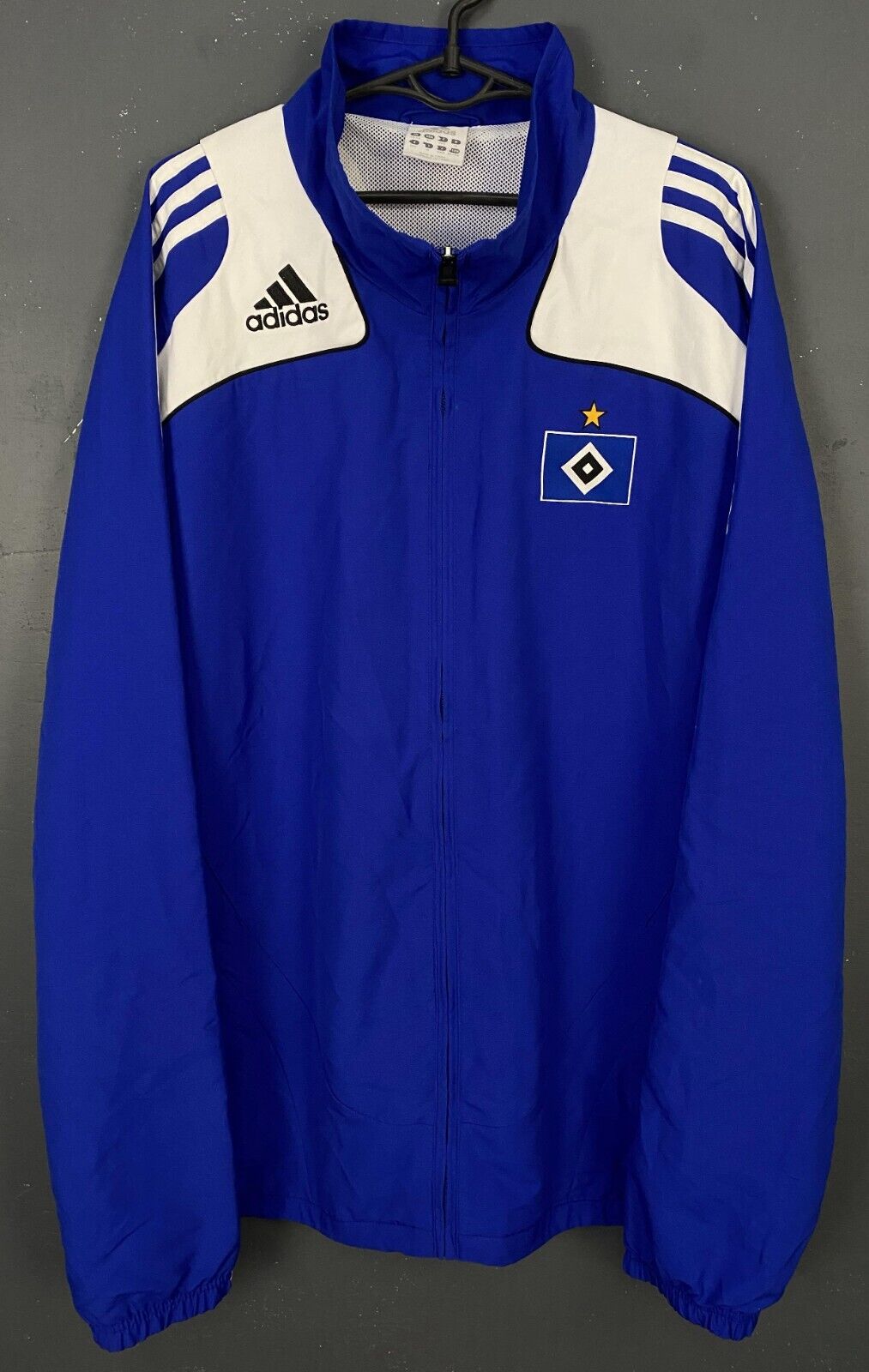 ADIDAS MEN FC HAMBURG SV 2008/2009 TRACK JACKET TRAINING ADIDAS MEN FC HAMBURG SV 2008/2009 TRACK JACKET TRAINING