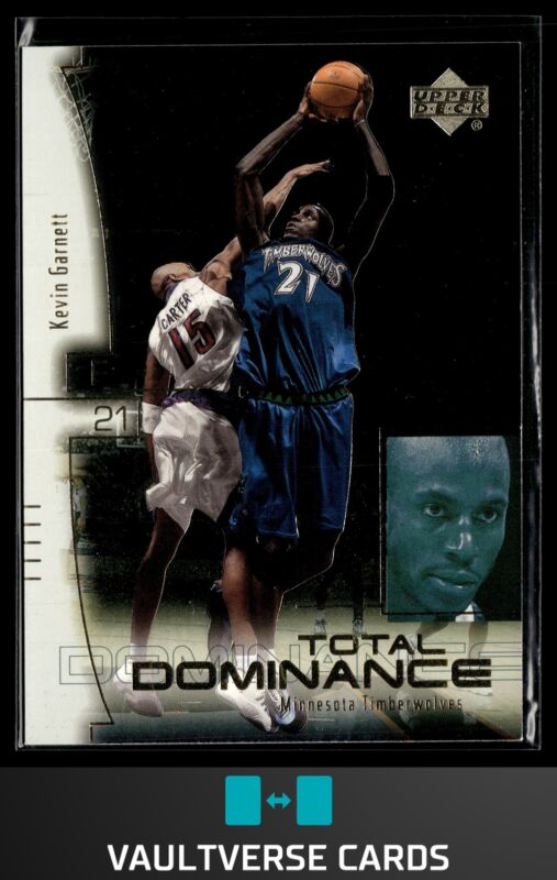 2000-01 Upper Deck #TD3 Kevin Garnett Total Dominance