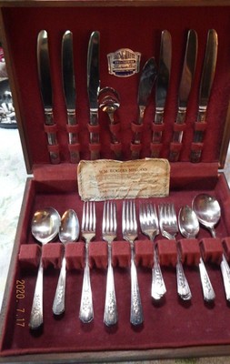 wm rogers reinforced plate silverware
