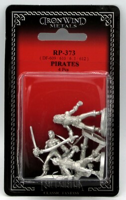  Ral Partha RP-373 Pirates (NPC Encounters) Sea Reavers Warriors Sailors Crew 