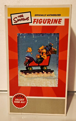 The Simpsons Christmas Express All Aboard for the Holidays Marge Lisa Grampa NIB