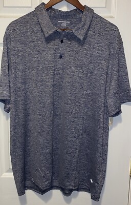 Amazon Essentials Men's Regular-Fit Quick-Dry Golf Polo Shirt Light Grey XL