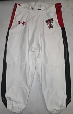 UA Texas Tech Red Raiders Authentic Game Used Team Issued Football Pants