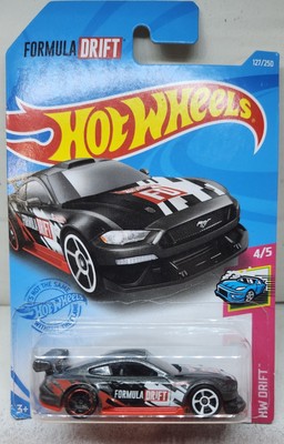 Hot Wheels  2018 Ford Custom Mustang GT # 4/5 FORMULA DRIFT HW Drift/Malaysia