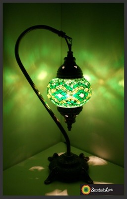 Mosaiklampe orientalische Lampe mosaik Stehlampe Samarkand-Lights Grün