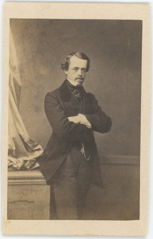 Cdv Circa 1865. Comte Nikolaus Lambsdorff, PÃ¨Re De Wladimir Lambsdorff. Russie.