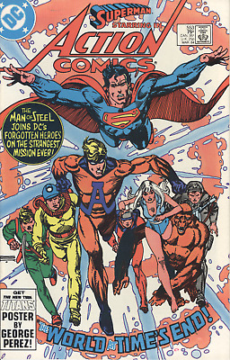 DC Comics: Superman & DC's Forgotten Heroes #553 March 1984
