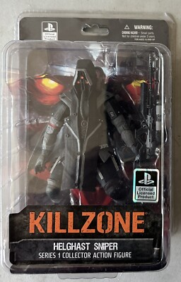 (2011) DC Unlimited Killzone HELGHAST SNIPER Series 1 Figure MIP! Playstation!