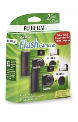 Fujifilm Quicksnap 135 Flash 400 2pk Camera