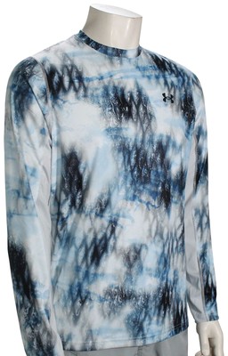 

Футболка Under Armour Iso-Chill Shorebreak Camo LS — Каролина синий/черный — новинка