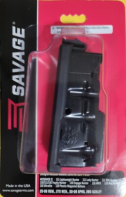Savage 25-06-REM/270-WIN/30-06-SPF Short Matte Blue 4rd Mag #55233 Factory New