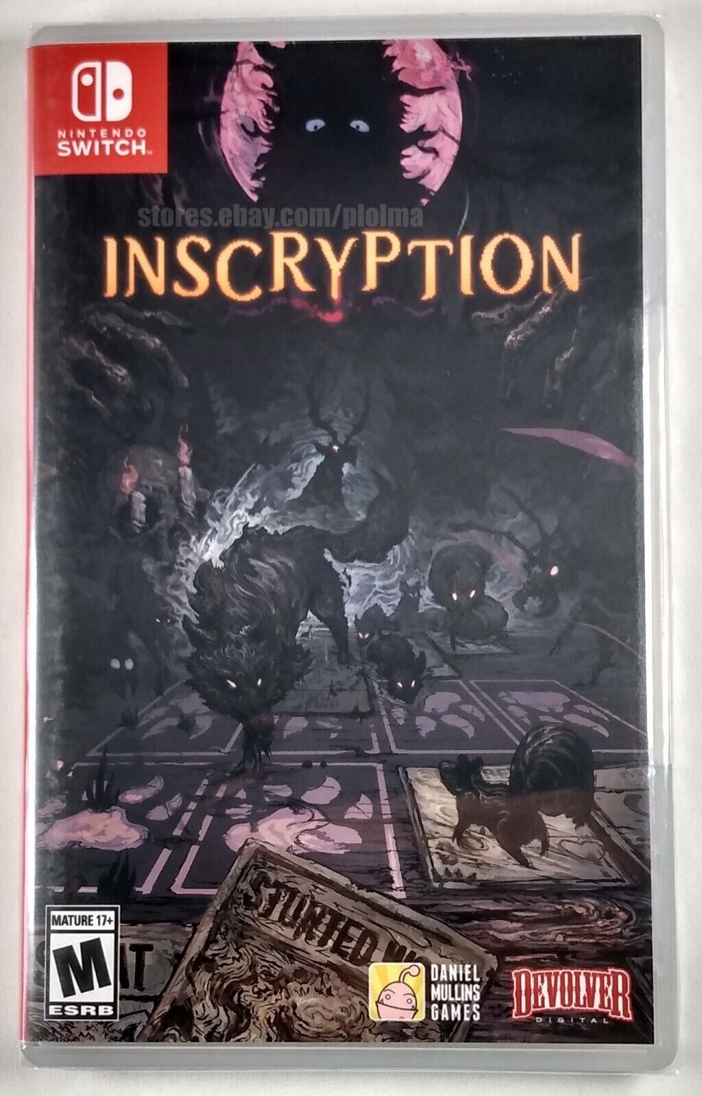 INSCRYPTION New NINTENDO SWITCH Game ESRB Release INSCRYPTION New NINTENDO SWITCH Game ESRB Release
