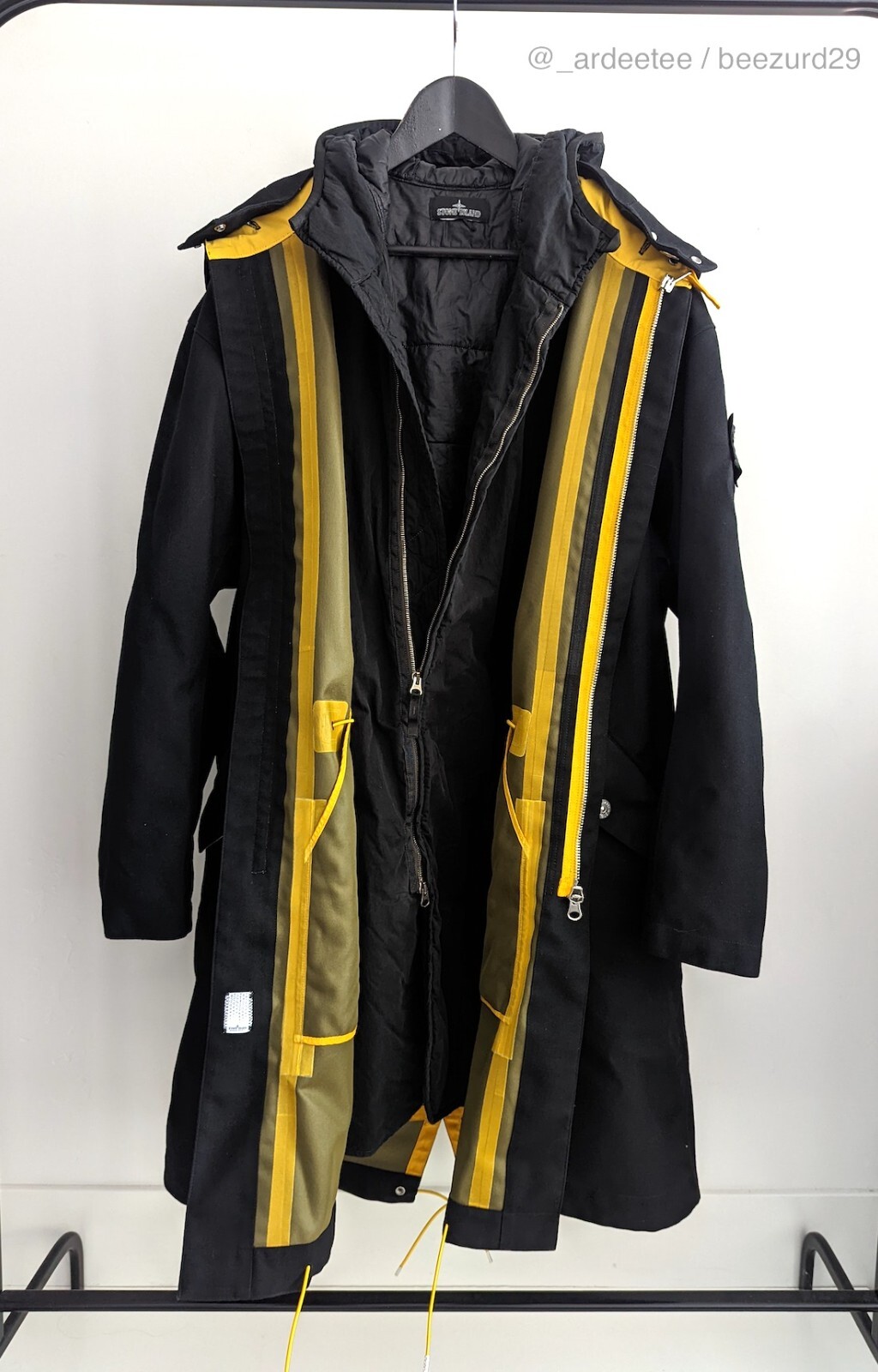 STONE ISLAND SHADOW PROJECT DIAGONAL 3L POLY WOOL PARKA STONE ISLAND SHADOW PROJECT DIAGONAL 3L POLY WOOL PARKA
