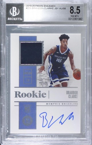 2019 Panini Contenders DP #71 - Brandon Clarke RC AUTO