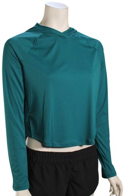 

Женская толстовка Hurley One and Only Hybrid, темно-бирюзовый цвет, новинка, Зеленый
