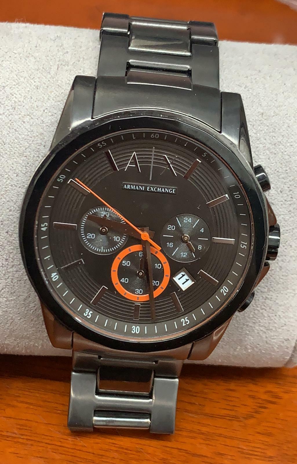 Armani Exchange AX2514 Grey Dial Gunmetal Stainless Armani Exchange AX2514 Grey Dial Gunmetal Stainless