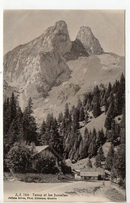 Suisse Switzerland  - Canton De Vaud - Tanay Et Les Jumelles