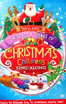 Christmas: Childrens Sing-Along NEW! DVD,Sing to Songs