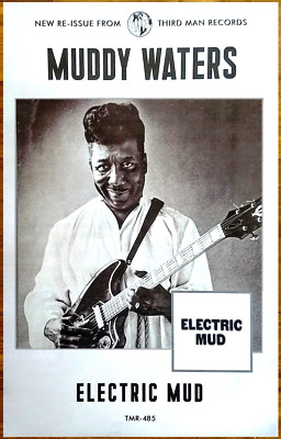 フィルモア1966ポスター/Muddy waters Muddy Waters Blues Band Vintage Concert Poster from Fillmore