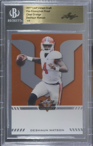 2017 Leaf Valiant Deshaun Watson #BA-DW2
