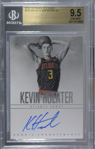 2018-19 Panini Encased - Kevin Huerter #125