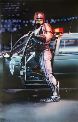 72472 ROBOCOP Movie RARE Terminator Rambo Die Hard Wall 36x24 POSTER Print