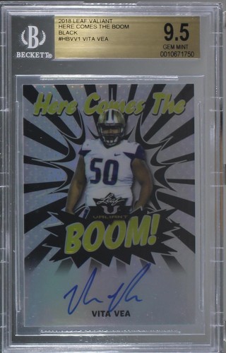 2018 Leaf Valiant Vita Vea #HB-VV1