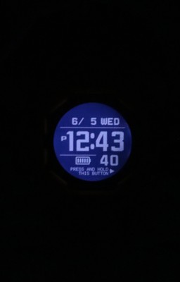 Pre-owned Casio G-shock Master Of G-land Rangeman Gps Bluetooth Gpr-h1000-9 Mens Watch