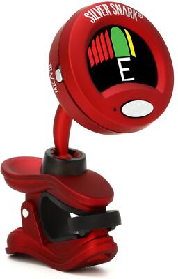Snark Silver Snark Chromatic Tuner - Red (2-pack) Bundle