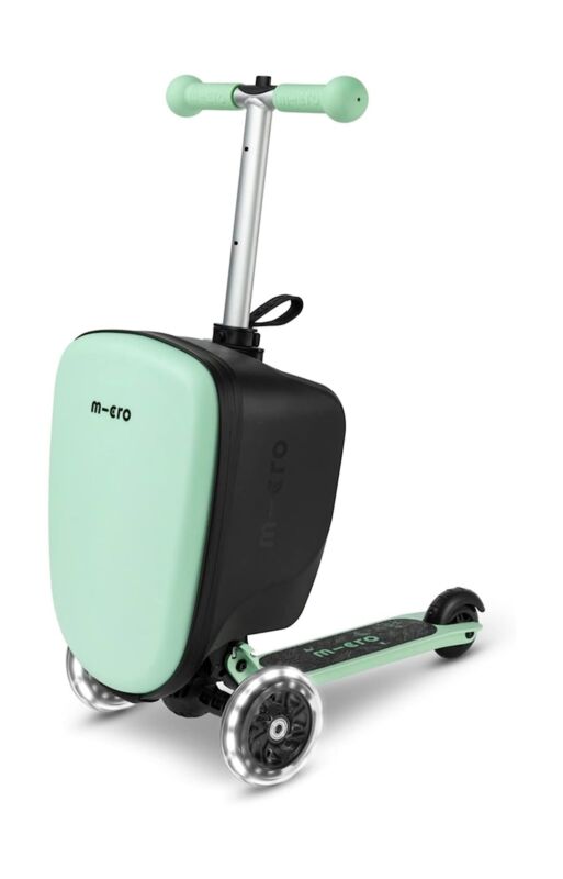 Micro Kickboard- Micro Scooter Luggage Junior-three Wheeled, Lean-to-steer, C...