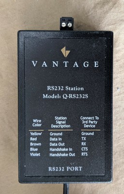 GSS Vantage Controls RS-232 Serial Station Q-RS232S